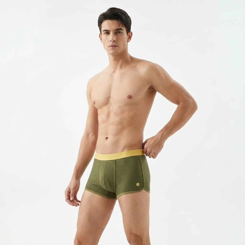 Umber Essential Boxer Briefs Set Lion Style