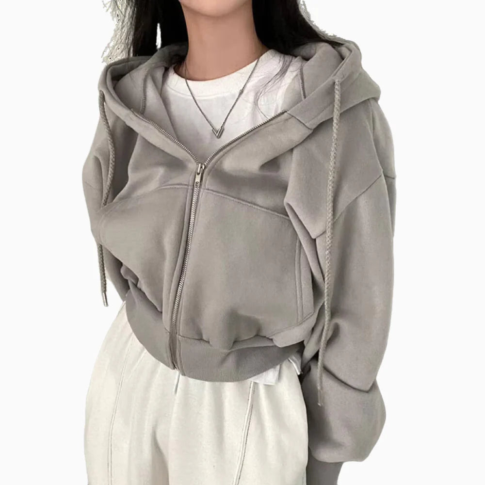 Dahlia Loose-Fit Hoodie