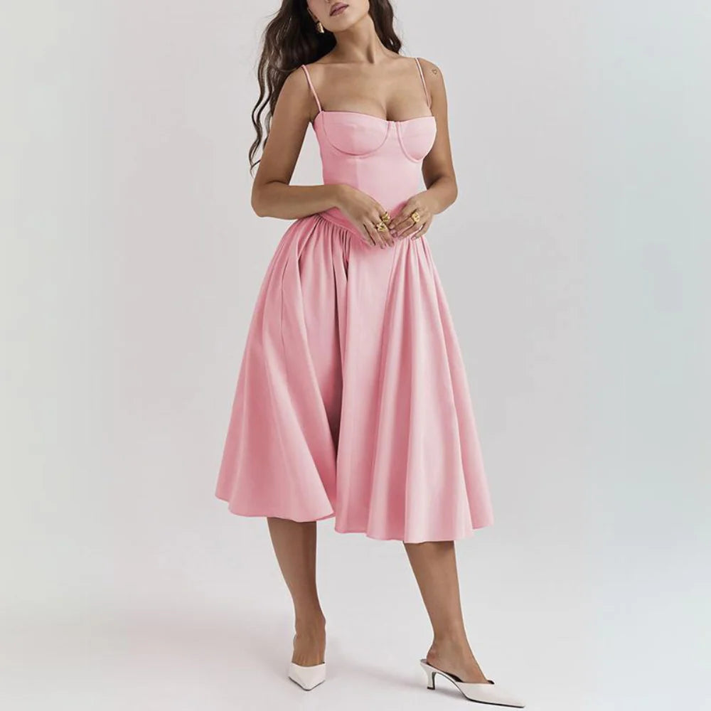 Rosalie Flare Midi Dress