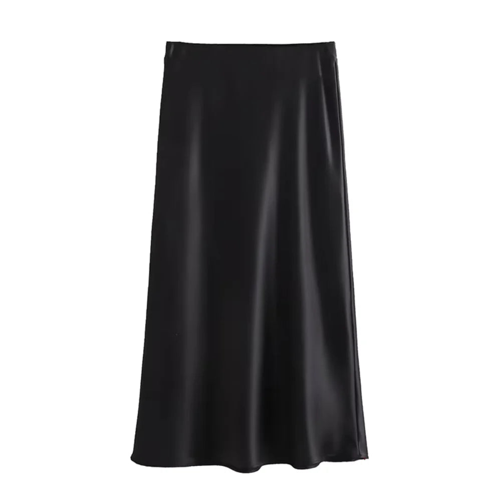 Victoria Luxe Slip Skirt