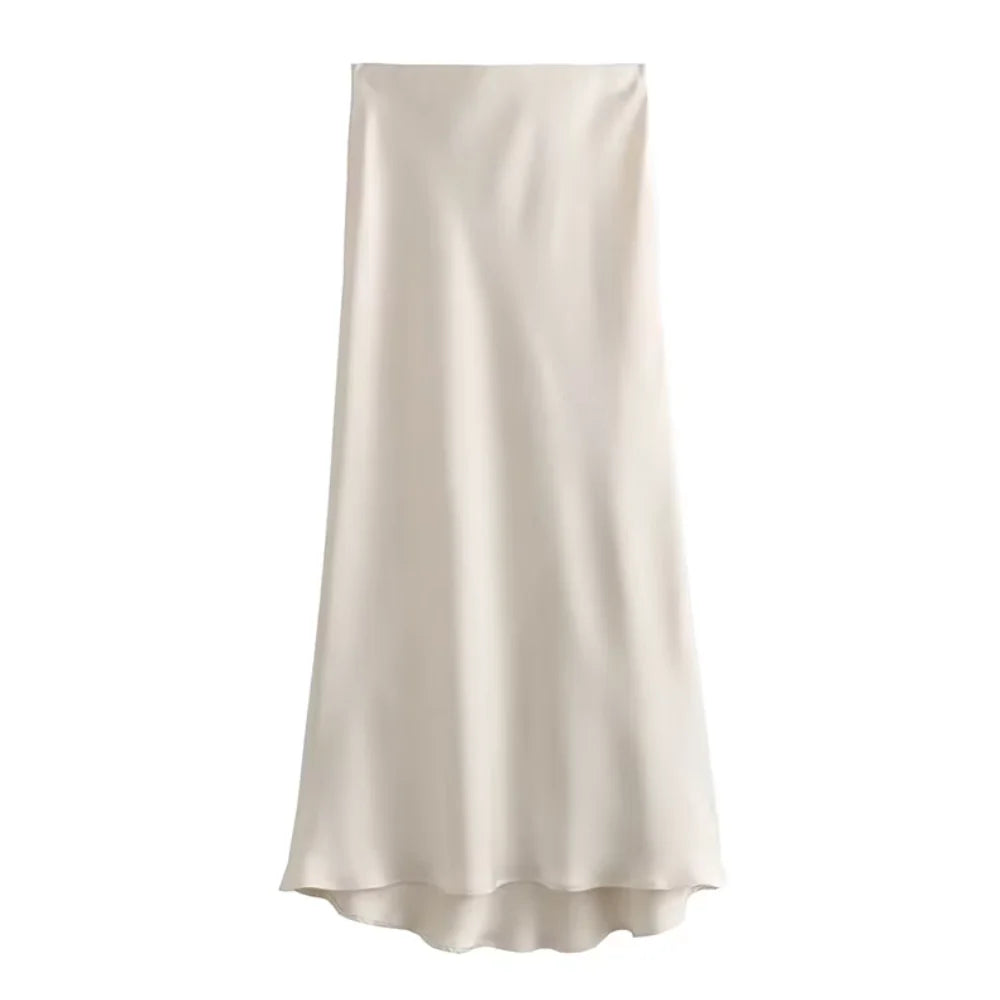 Victoria Luxe Slip Skirt