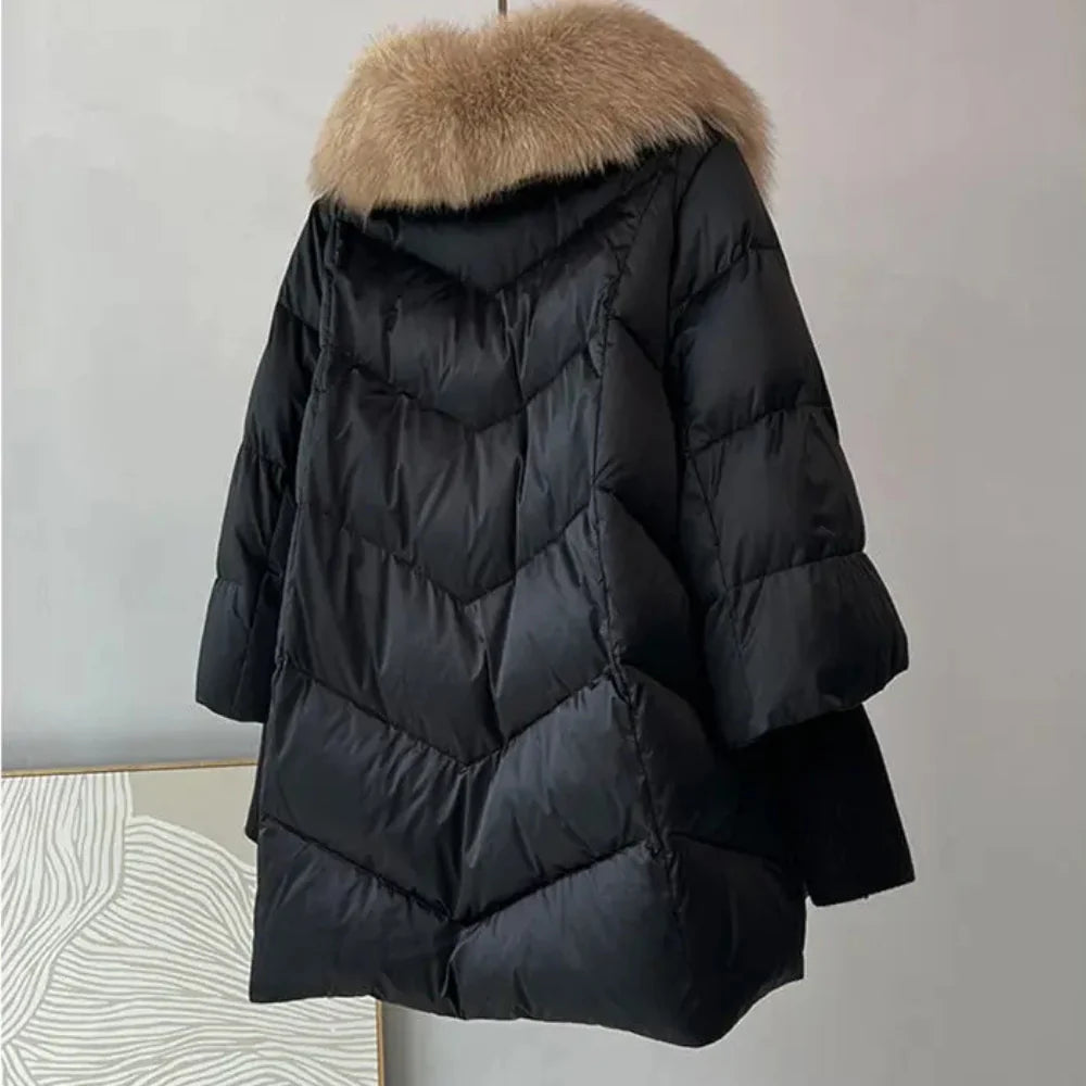 Camille Faux Fur Puffer