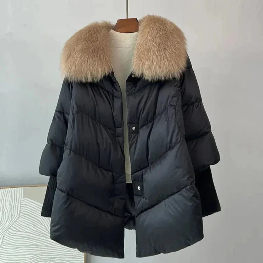 Camille Faux Fur Puffer