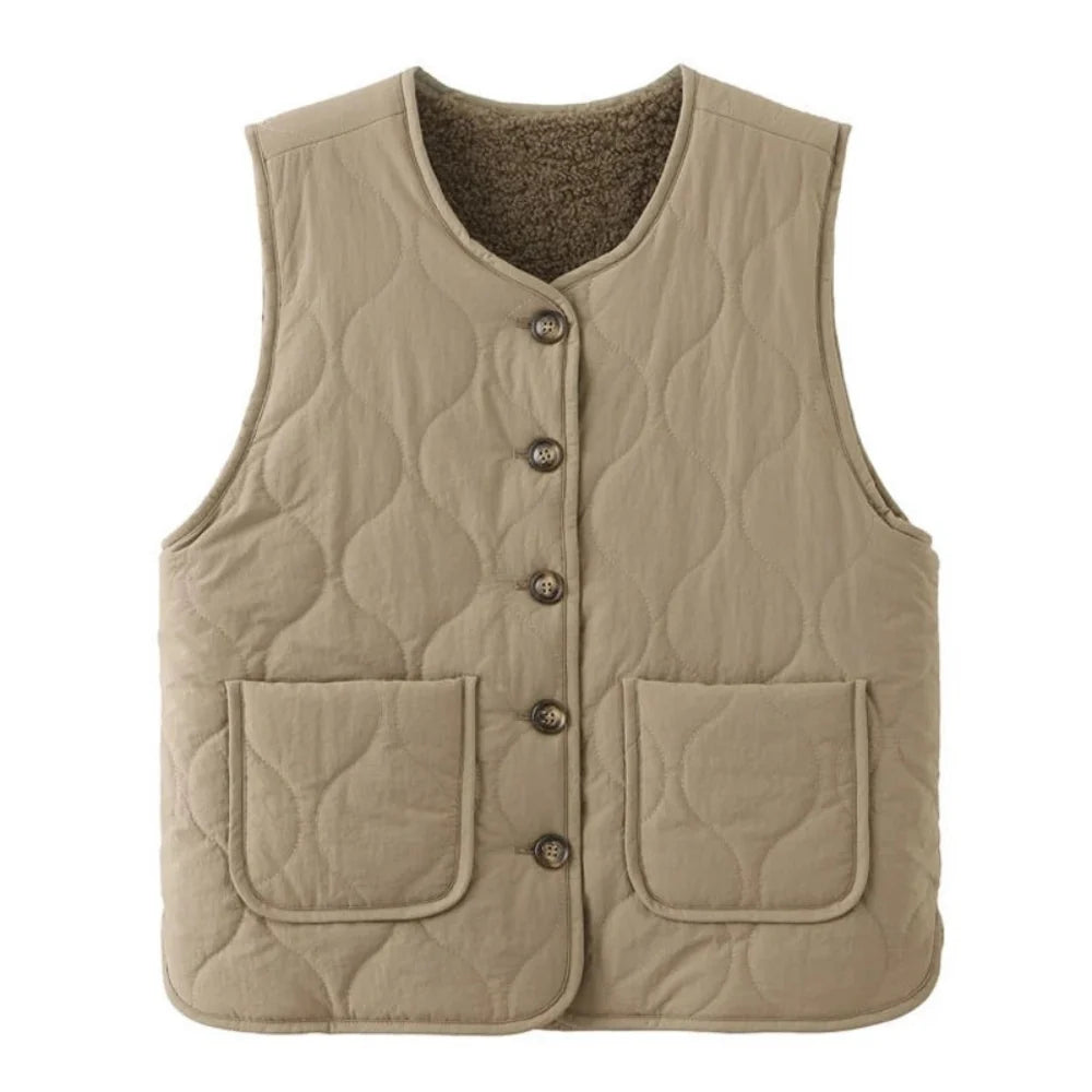 Cressida Reversible Quilted Vest