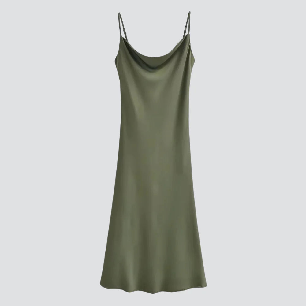 Livia Satin Slip Dress