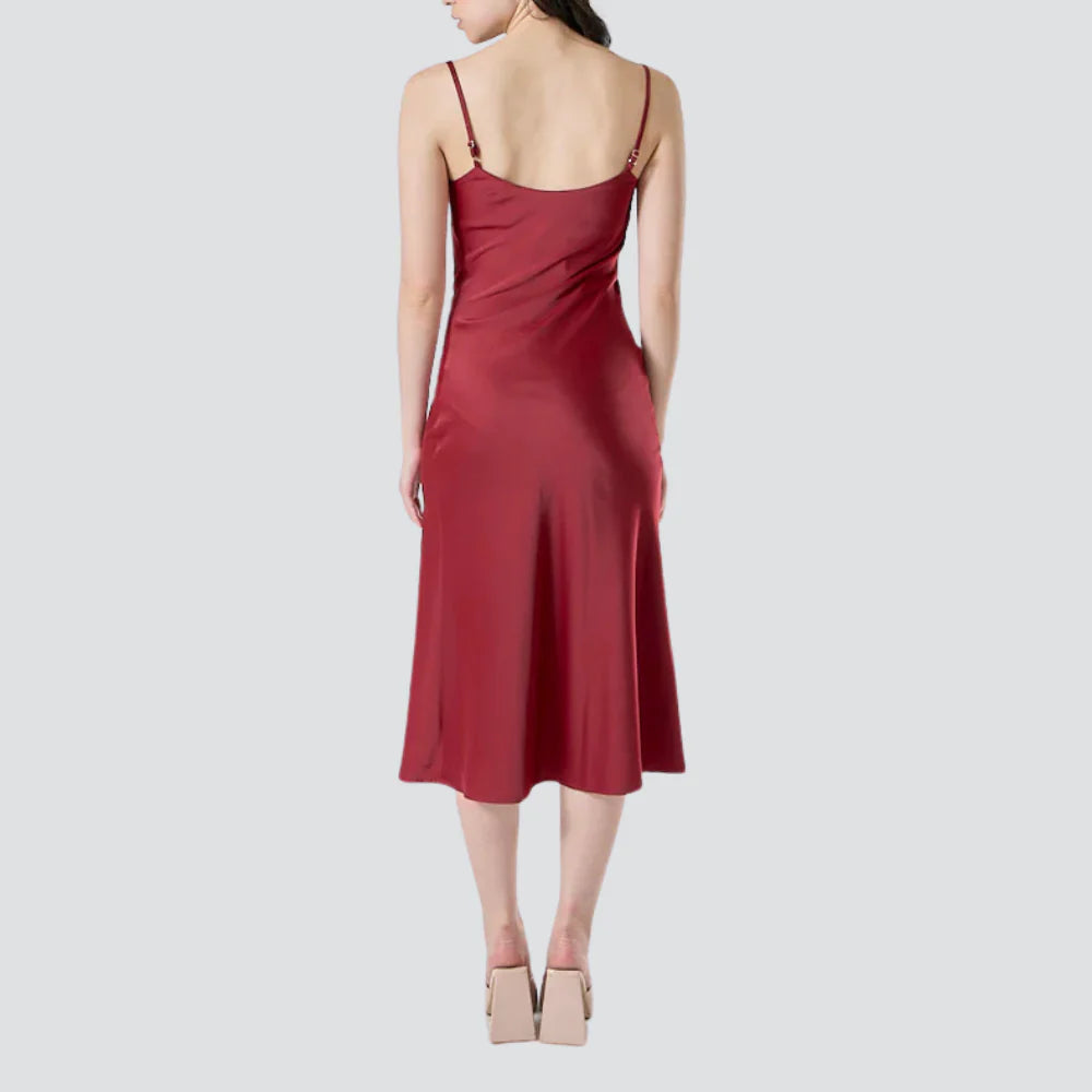 Livia Satin Slip Dress