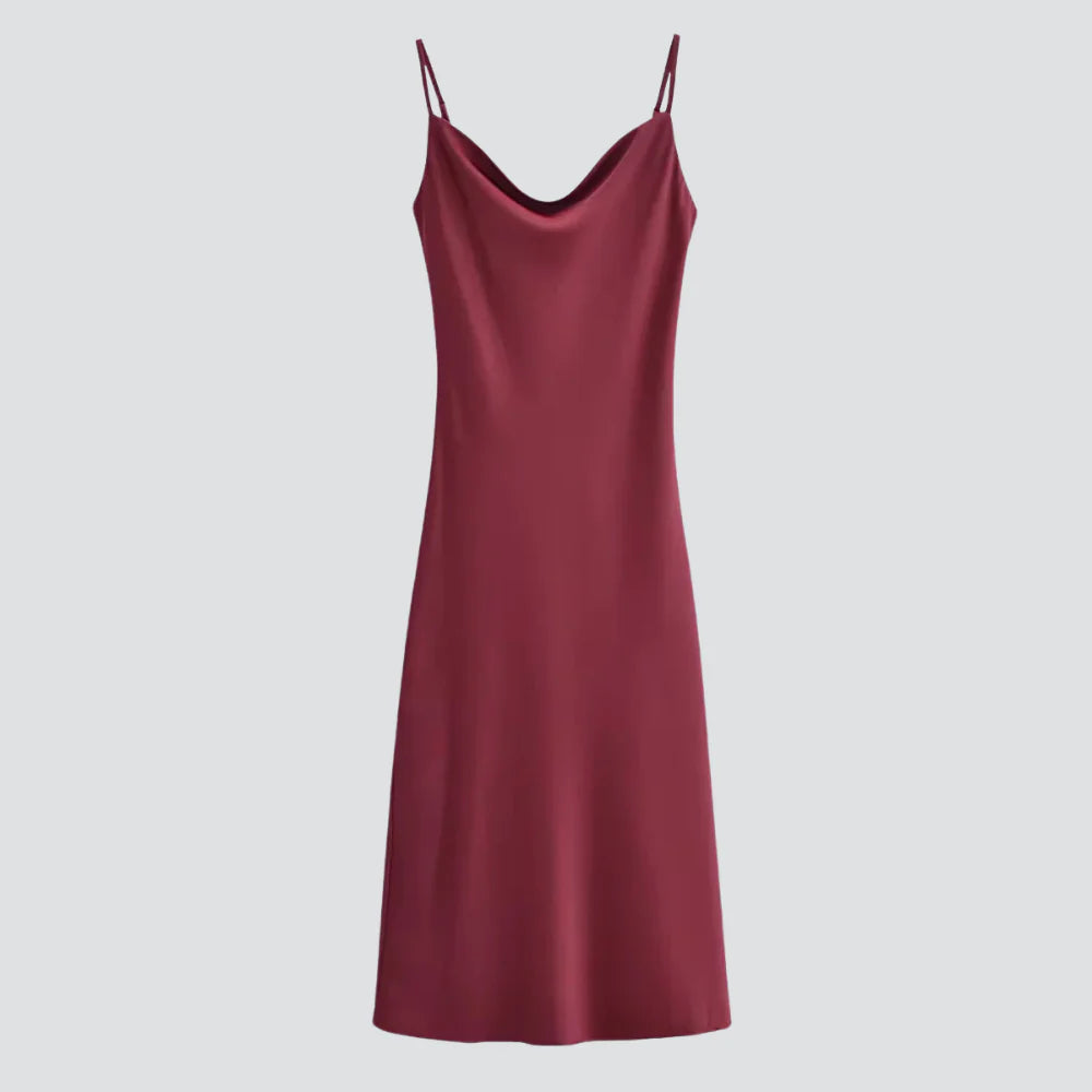 Livia Satin Slip Dress