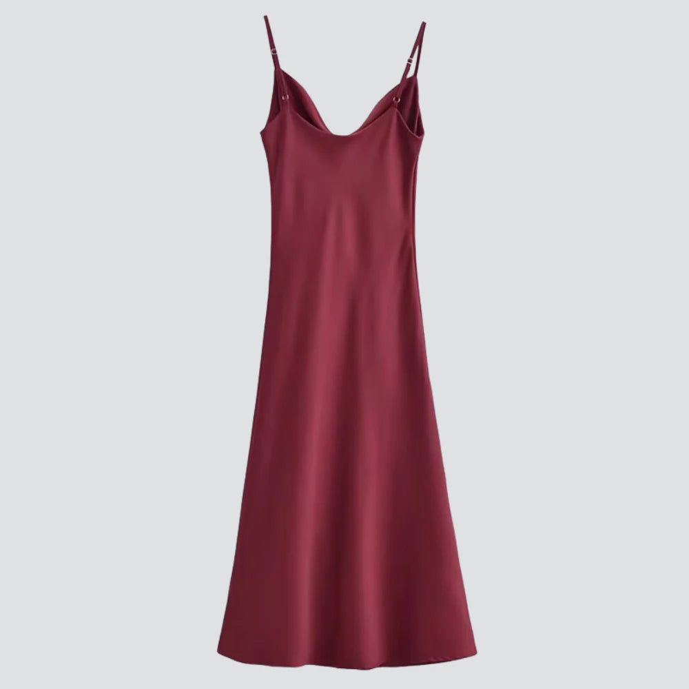 Livia Satin Slip Dress