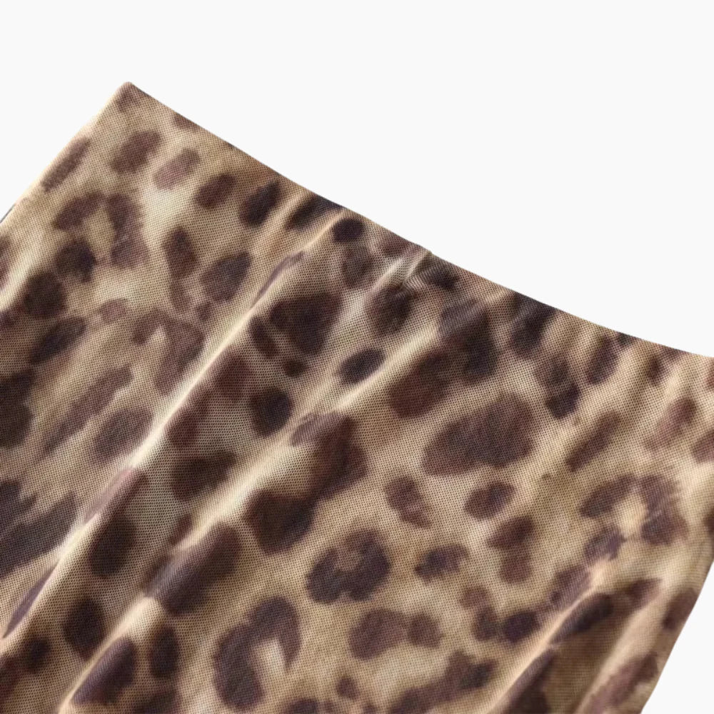 Savannah Animal Print Skirt