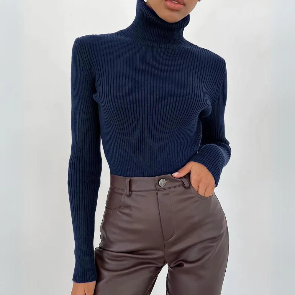 Juliette Mock Ribbed Sweater