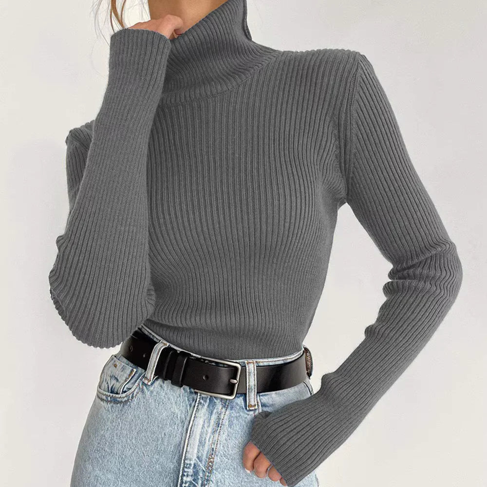 Juliette Mock Ribbed Sweater