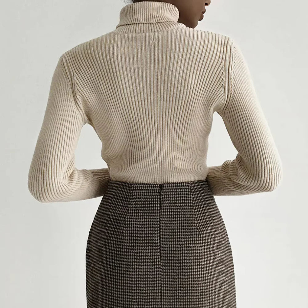 Juliette Mock Ribbed Sweater