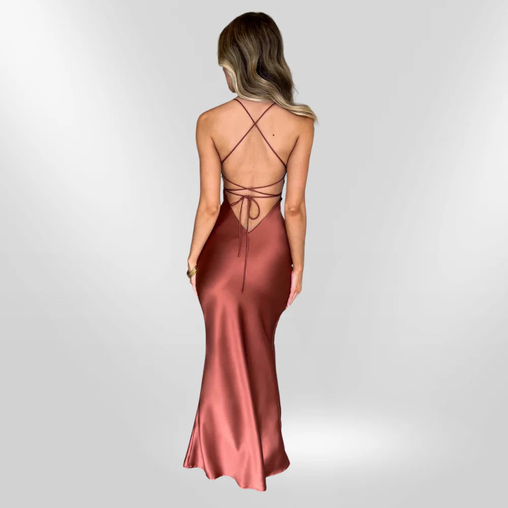 Selena Silky Evening Gown