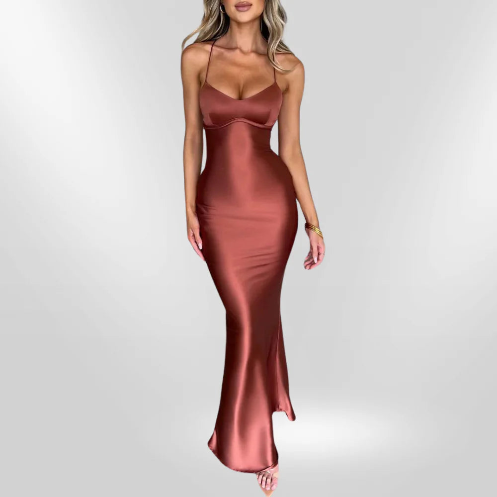 Selena Silky Evening Gown