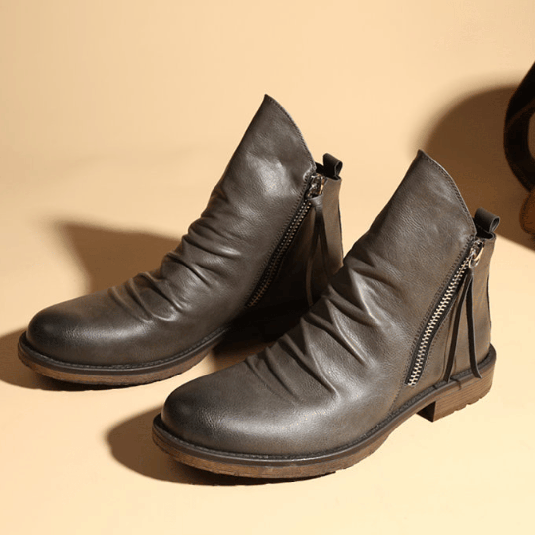 The Marshall Vintage Leather Boots