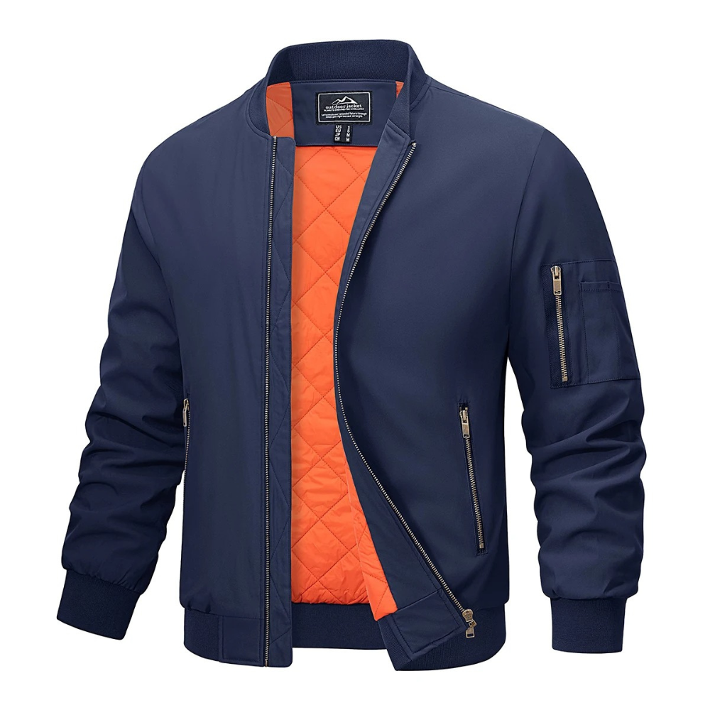Padded Warm Bomber Jacket