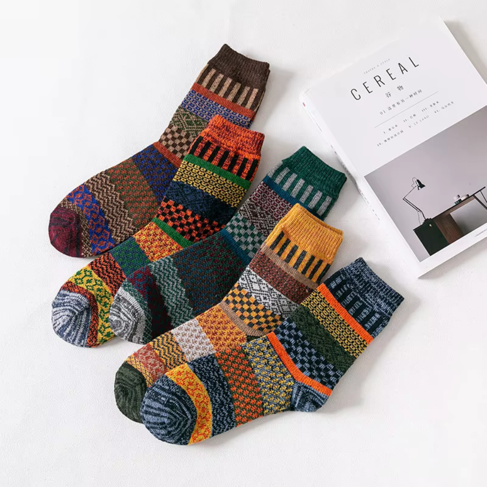 Vintage Woolen Men’s Socks