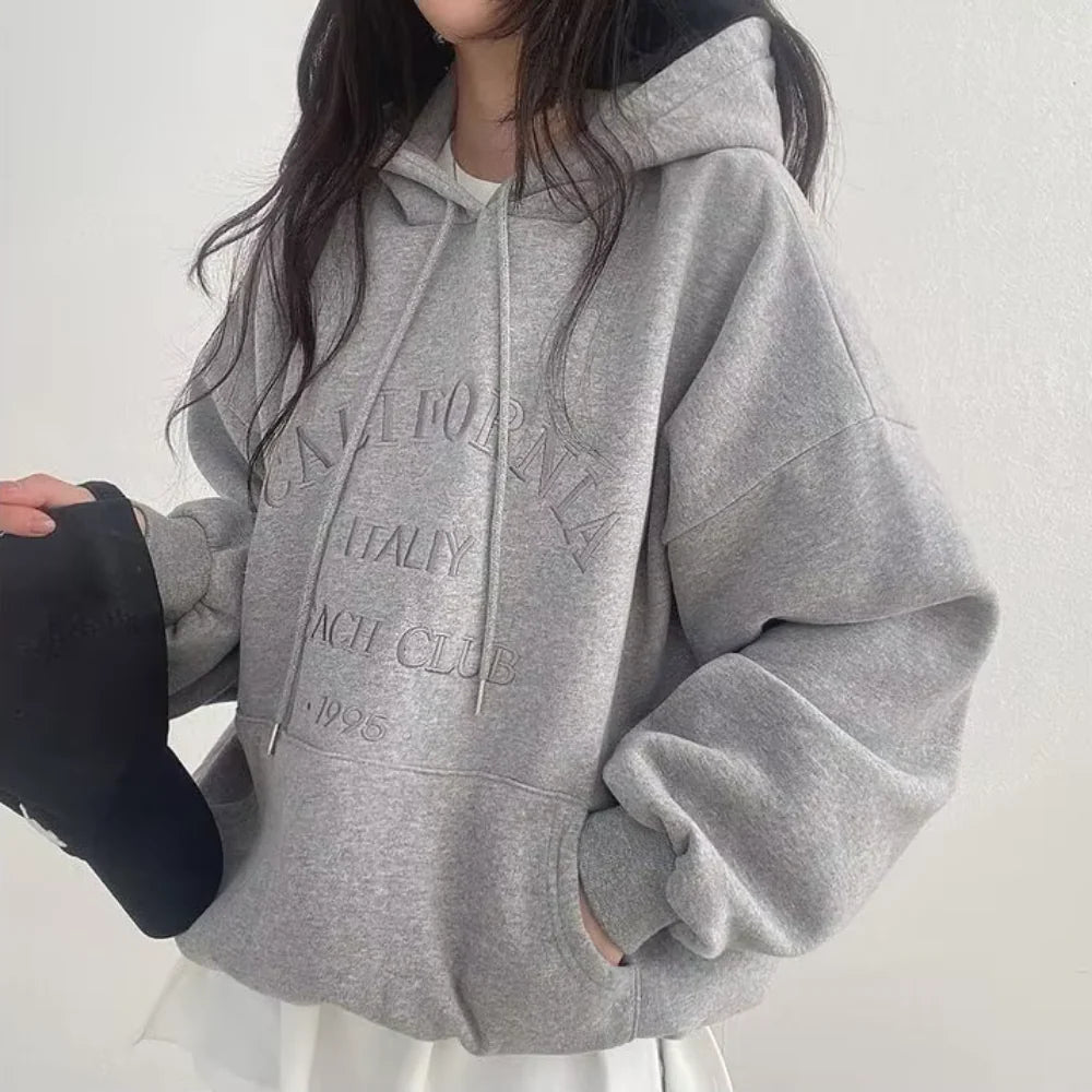 Amelia Fleece-Lined Oversized Hoodie