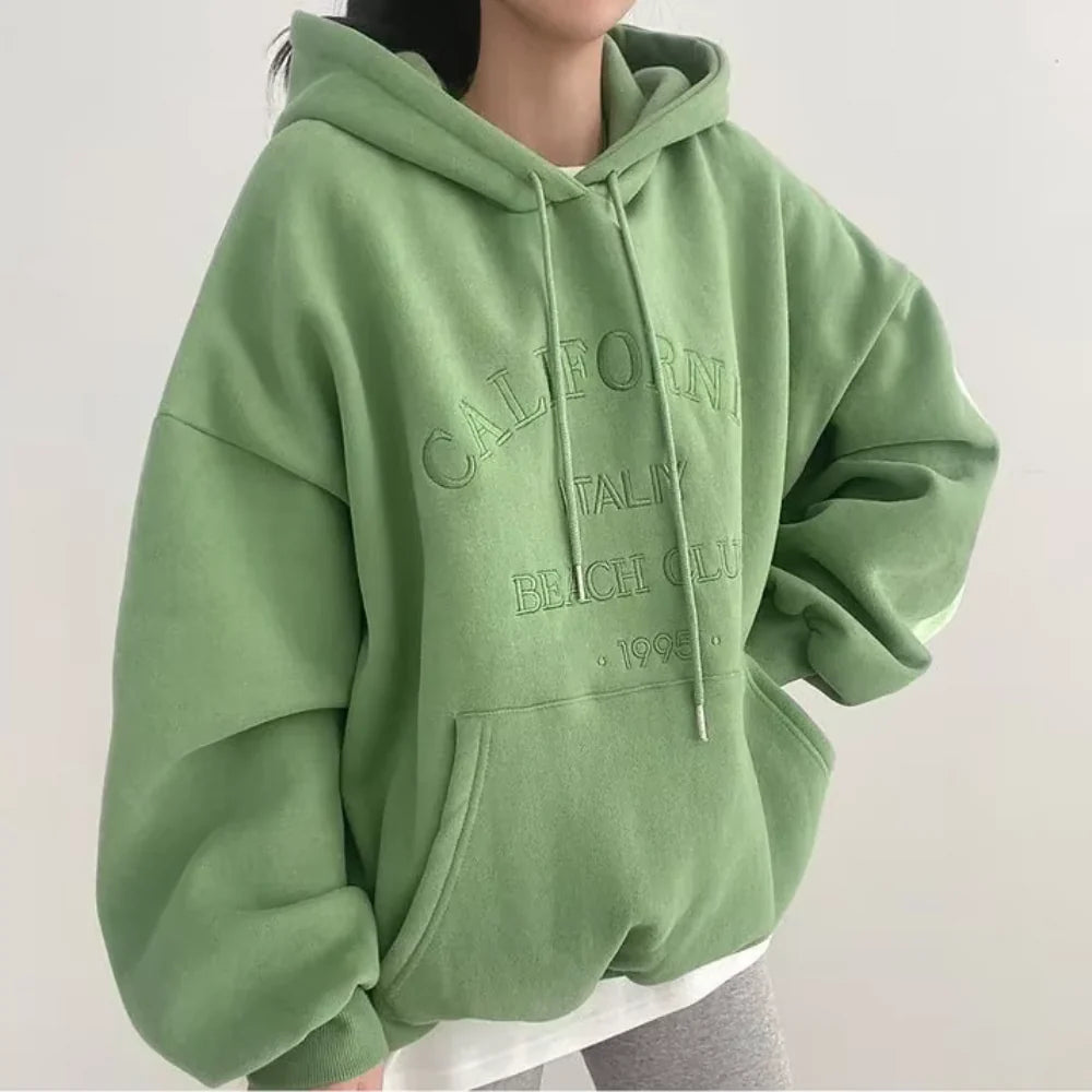 Amelia Fleece-Lined Oversized Hoodie