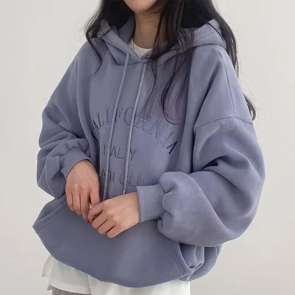 Amelia Fleece-Lined Oversized Hoodie