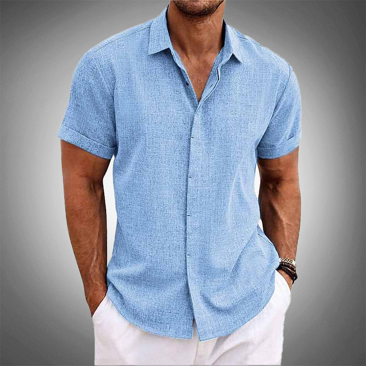 Damien Classic Summer Linen Shirt