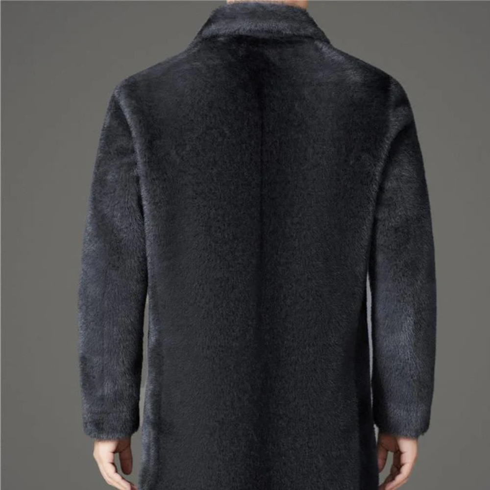 Isaac Tailored Fur-Lined Winter Coat