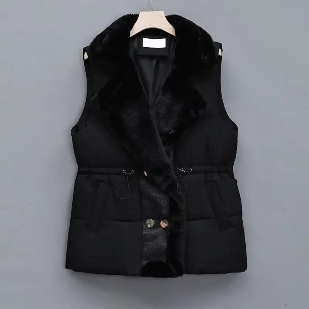 Ariana Collar Puffer Vest