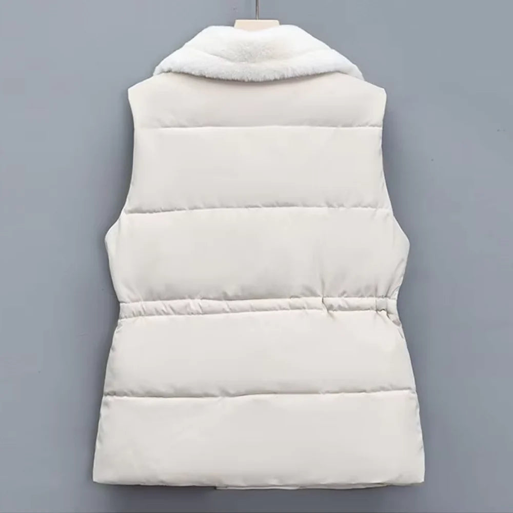 Ariana Collar Puffer Vest