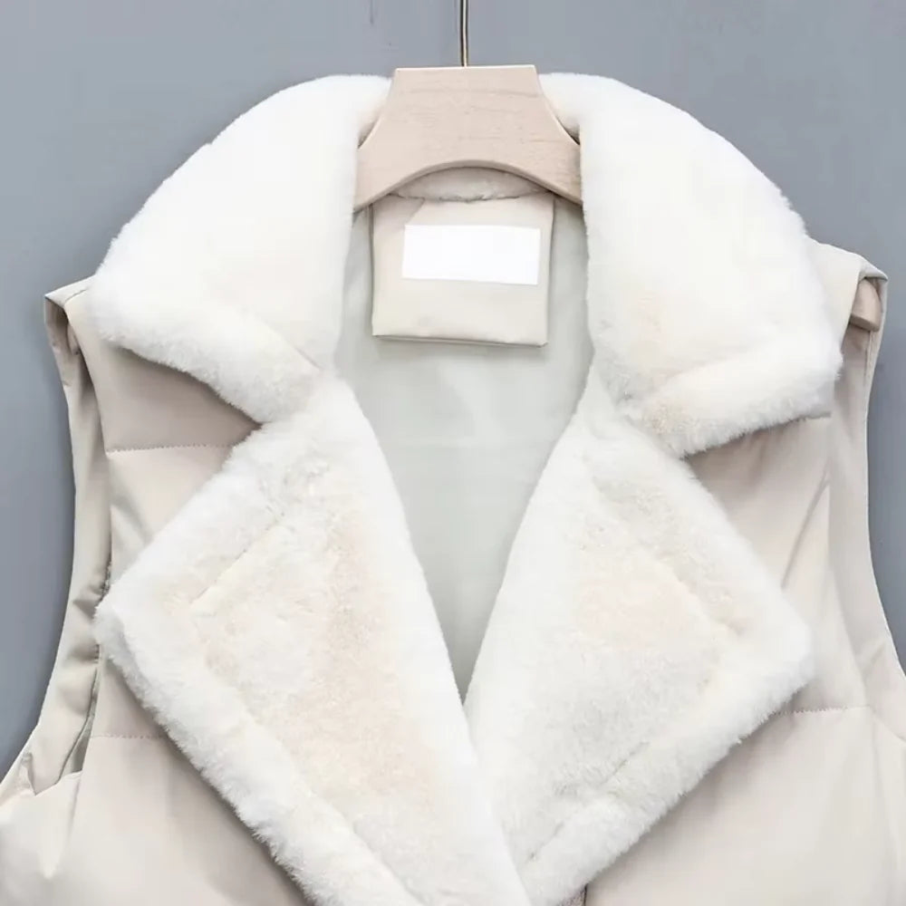 Ariana Collar Puffer Vest