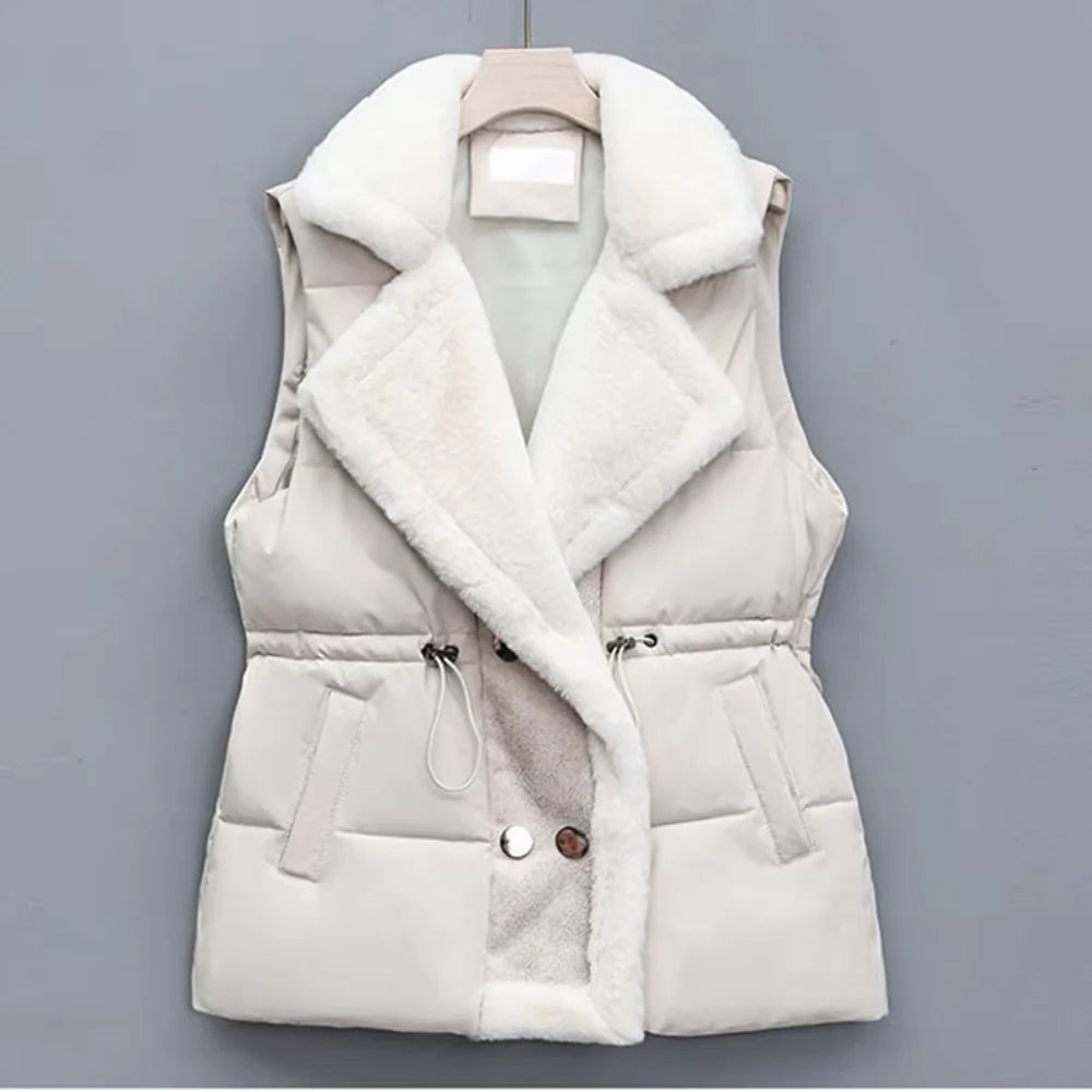 Ariana Collar Puffer Vest