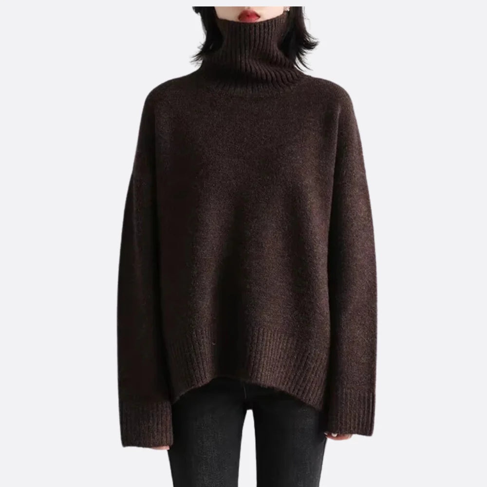 Sophia Oversized Turtleneck Sweater